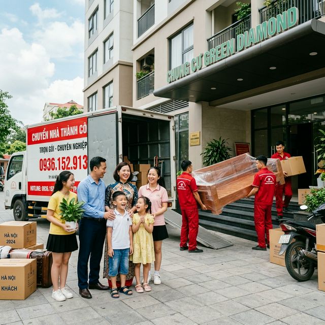 Dịch vụ chuyển nhà Thành Hưng