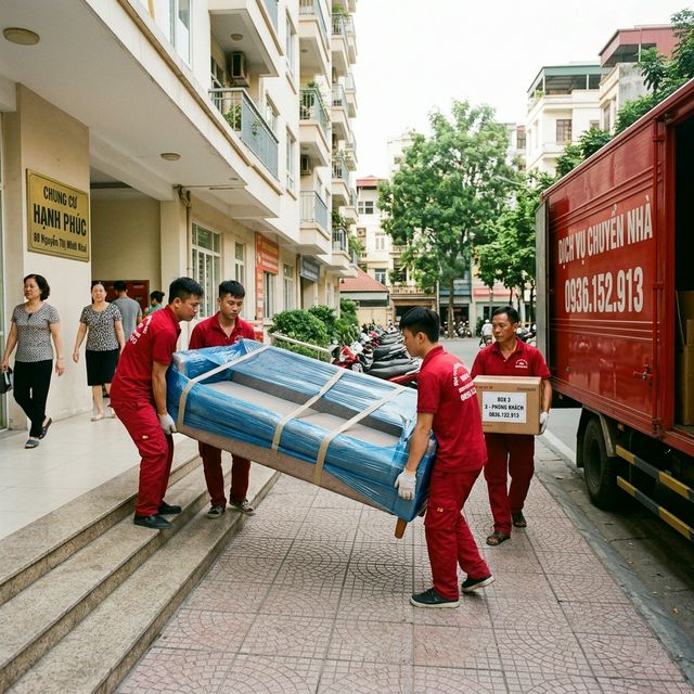 Dịch vụ chuyển nhà trọn gói Thành Hưng Hà Nội