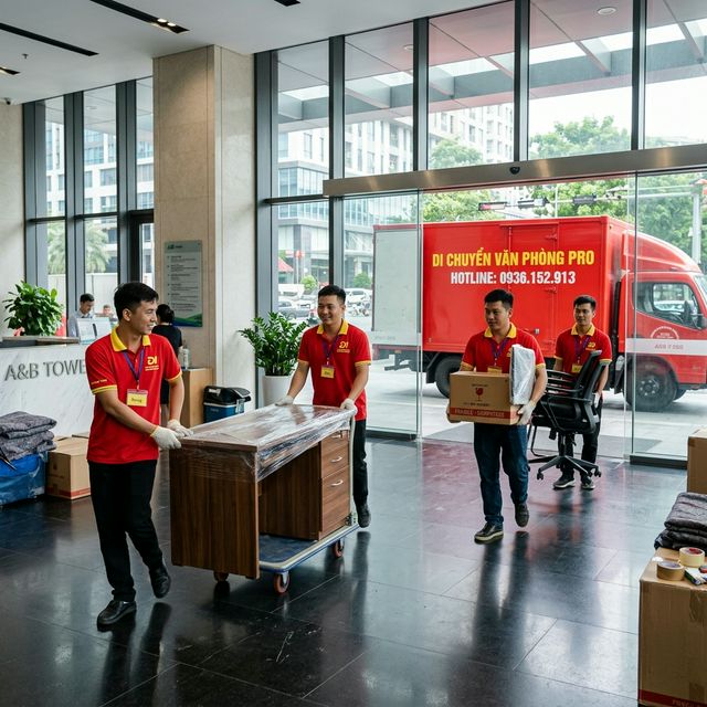 Dịch vụ chuyển văn phòng trọn gói