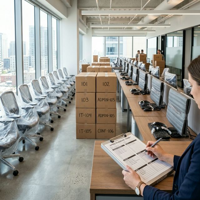 Đóng gói thiết bị văn phòng chuyên nghiệp