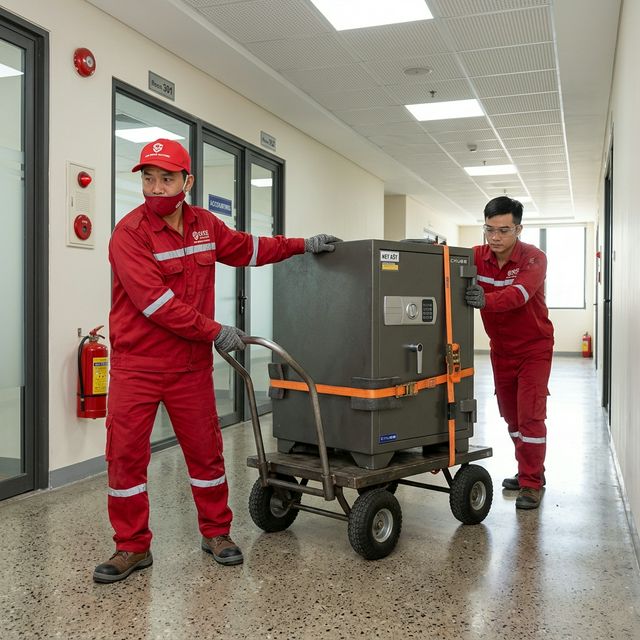 Dịch vụ vận chuyển két sắt chuyên nghiệp