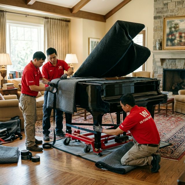 Dịch vụ vận chuyển đàn piano chuyên nghiệp