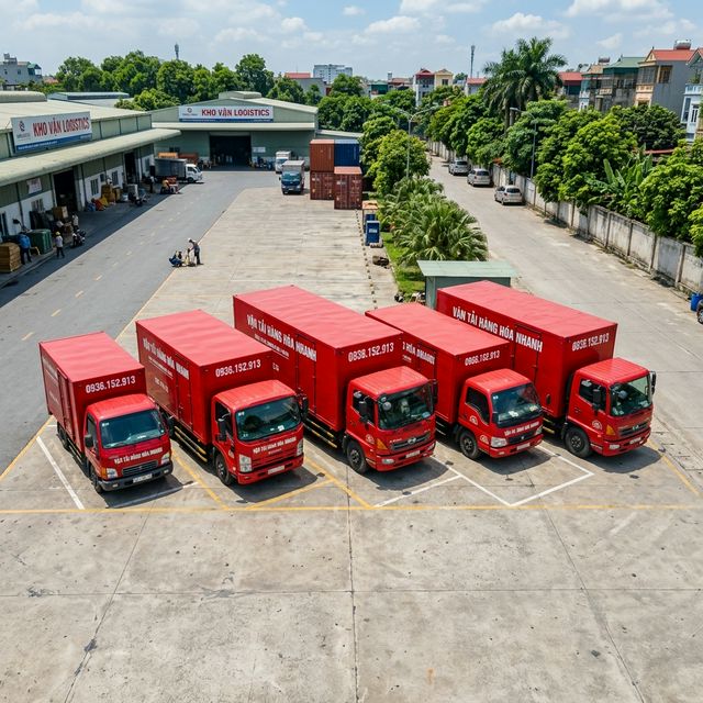 Đội xe taxi tải Thành Hưng